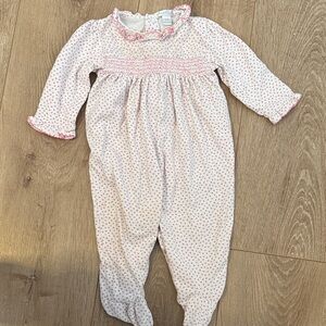 Kissy Kissy heart footed one piece